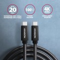 Axagon BUCM32-CM15AB kabel USB USB 3.2 Gen 2x2 1,5 m USB C Czarny - 2665067
