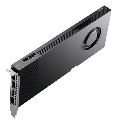 PNY RTX PRO 4000 Blackwell, 24 GB GDDR7 ECC 192-bit, 140W, PCI Express 5.0 x16, 4 x Display Port 2.1, ATX bracket, 1x CEM5 16-pin power supply cable, FHML Single Slot, retial - 2665103