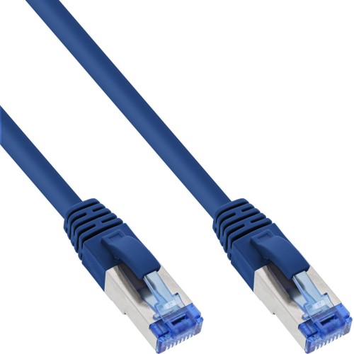 InLine 76800B kabel sieciowy Niebieski 10 m Cat6a S/FTP (S-STP) - 2665160