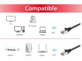 Equip 605599 kabel sieciowy Czarny 20 m Cat6 S/FTP (S-STP) - 2665172
