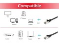 Equip 606109 kabel sieciowy Czarny 15 m Cat6a S/FTP (S-STP) - 2665176