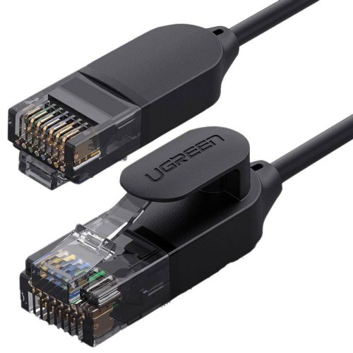 Ugreen kabel sieciowy Ethernet patchcord RJ45 Cat 6A UTP do 10Gb/s 3m NW122 (czarny) - 2678981