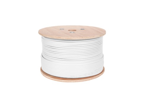 Kabel koncentryczny F690BV.A biały szpula 305m - 1898269