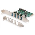 Digitus 4 porty USB 3.0, karta PCI Express - 2679272