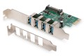 Digitus 4 porty USB 3.0, karta PCI Express - 2679266