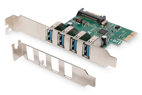 Digitus 4 porty USB 3.0, karta PCI Express - 2679272