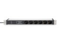 Listwa zasilająca PDU 19" Rack, 6x unischuko, 2.0m, 1x wtyk unischuko, 16A, zab. przepięciowe+filtr - 2275489