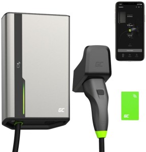 Wallbox Green Cell HabuDen 22kW 32A - kabel 5m z NFC