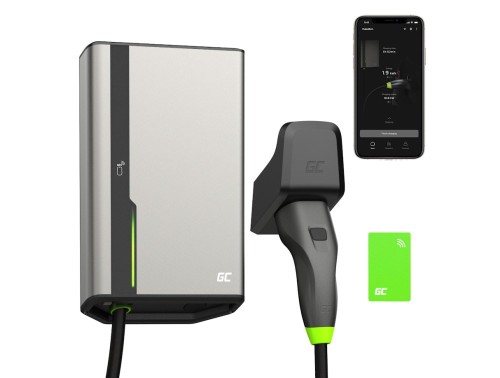 Wallbox Green Cell HabuDen 22kW 32A - kabel 5m z NFC - 2679415