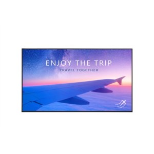 LG 43UH7N-E signage display Płaski panel Digital Signage 109,2 cm (43") LED Wi-Fi 700 cd/m2 4K Ultra HD Czarny Procesor wbudowany WebOS 24/7