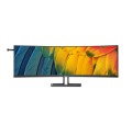 Philips 6000 series 45B1U6900C LED display 113 cm (44.5") 5120 x 1440 px UltraWide Dual Quad HD Czarny - 1663512