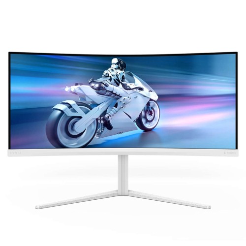 Philips 34M2C5501A/00 monitor komputerowy 86,4 cm (34") 3440 x 1440 px Wide Quad HD LCD Biały - 2250483