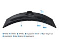 Monitor Samsung 49" ViewFinity S9 LS49C950UAUXEN VA Dual QHD 120Hz 2xHDMI DP HUB RJ45 głośniki - 2680093