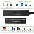 Ugreen czytnik kart pamięci SD/microSD / CF/MS z kablem USB 3.0 1m CR125 (czarny) - 1198252