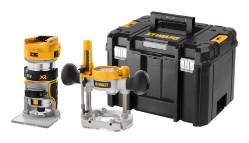 DeWALT DCW604NT-XJ frezarka/trymer Czarny, Żółty 25500 RPM - 1918056