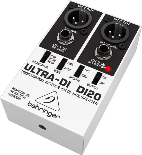 Behringer DI20 DI-box aktywny stereo - 2060605