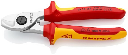 Knipex 95 16 165 szczypce Szczypce do cięcia bocznego - 1920122
