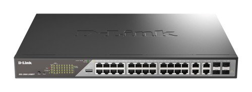 D-Link DSS 200G-28MP - Switch - zarządzany - 24 x PoE - Switch - 1 Gbps - 2679108