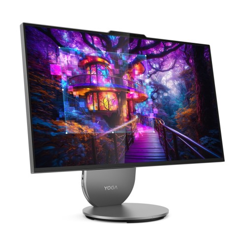 Lenovo Yoga AIO 27IAH10 Ultra 9 255H 27" QHD IPS 400nits 120Hz 16GB LPDDR5x-7467 SSD1TB Intel Arc 140T WLAN LAN+BT W11Pro Luna Grey - 2679171