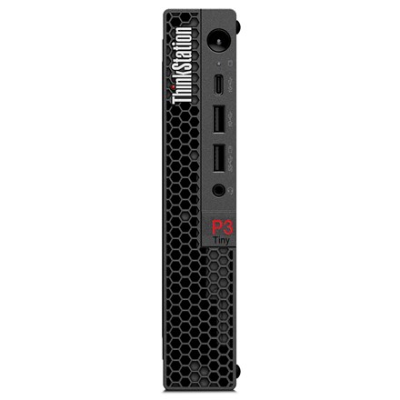 Stacja robocza Lenovo ThinkStation P3, Tiny, Intel Core i7, i7-13700, Pamiec RAM 16 GB, SO-DIMM, Dysk SSD 512 GB, Intel UHD Graphics 770, Brak napędu optycznego, Klawiatura angielska, Windows 11 Pro, - 2665974