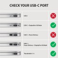 Axagon RVC-DPC adapter kablowy 1,8 m USB Type-C DisplayPort Czarny - 2666180