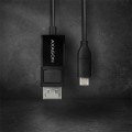 Axagon RVC-DPC adapter kablowy 1,8 m USB Type-C DisplayPort Czarny - 2666179