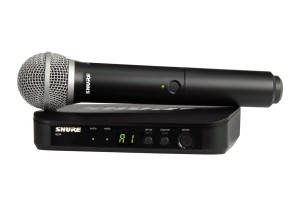 Shure BLX24E/PG58-H8E - bezprzewodowy system wokalny z mikrofonem PG58