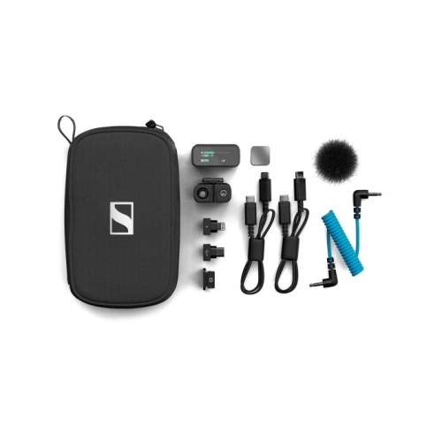 Sennheiser PROFILE WIRELESS 1-CHANNEL SET - 1-kanałowy kompaktowy kompletny system bezprzewodowy do aparatu - 2667025