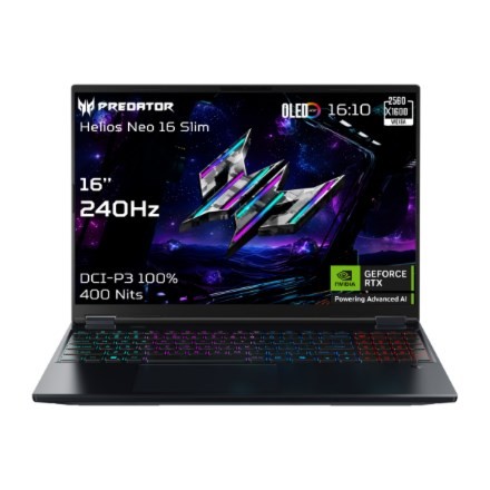 Laptop Predator Helios Neo 16S AI U9-275HX 32GB 1SSD RTX5070Ti - 2679628