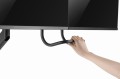 Gembird MA-DA2-04 Regulowane biurkowe ramię na 2 monitory, 17”-32”, do 8 kg - 2668333