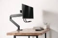 Gembird MA-DA2-04 Regulowane biurkowe ramię na 2 monitory, 17”-32”, do 8 kg - 2668337
