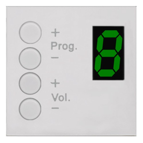 Ścienny panel sterujący AUDAC MWX45/W biały - 2680552