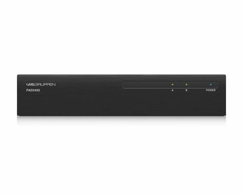 Wzmacniacz Lab Gruppen FAD1202 2 x 120W 4Ohm z portem Dante - 2669283