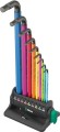 Zestaw kluczy trzpieniowych 950/9 HEX-PLUS MULTICOLOUR 3 9CZR - 2638572