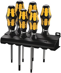 Zestaw wkrętaków Kraftform Torx do podbijania 977/6