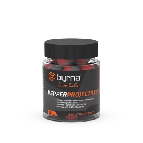 Kule pieprzowe BYRNA PEPPER k.68 25 szt do BYRNA (JB68305-1) - 2669773
