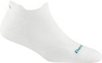 Skarpetki damskie Darn Tough Run No Show Tab Ultra-Lightweight with Cushion - white rozmiar: s