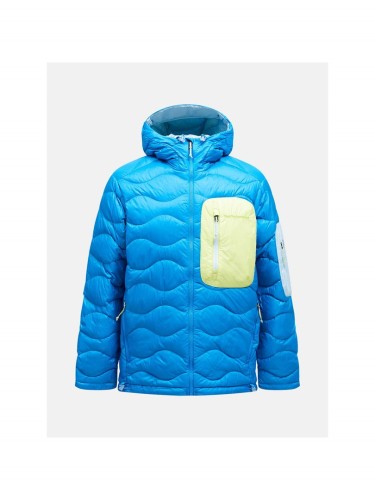 Kurtka puchowa Peak Performance Helium Utility Down Hood Jacket - bril blue/cloud/sunny adventur - 2670150