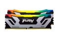 KINGSTON DDR5 48GB 8400MT/s CL40 CUDIMM (Kit of 2) FURY Renegade RGB Silver XMP - 2681055