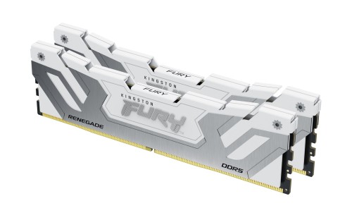 KINGSTON DDR5 48GB 8400MT/s CL40 CUDIMM (Kit of 2) FURY Renegade White XMP - 2681066