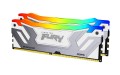 KINGSTON DDR5 48GB 8400MT/s CL40 CUDIMM (Kit of 2) FURY Renegade RGB White XMP - 2681072