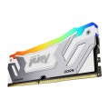 KINGSTON DDR5 48GB 8400MT/s CL40 CUDIMM (Kit of 2) FURY Renegade RGB White XMP - 2681077