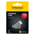 Intenso cMobile Line pamięć USB 128 GB USB Type-A / USB Type-C 3.2 Gen 1 (3.1 Gen 1) Srebrny - 2670652