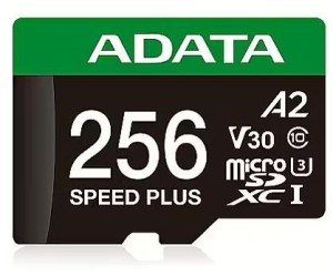 ADATA Speed Plus 256 GB MicroSDXC Klasa 10