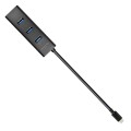 Axagon HUE-S2C huby i koncentratory USB 3.2 Gen 1 (3.1 Gen 1) Type-A 5000 Mbit/s Czarny - 2671126