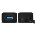 Axagon HUE-S2C huby i koncentratory USB 3.2 Gen 1 (3.1 Gen 1) Type-A 5000 Mbit/s Czarny - 2671125