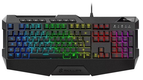 Sharkoon SKILLER SGK4 klawiatura Gaming USB QWERTZ Niemiecki Czarny - 2671199