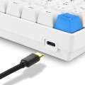 Sharkoon SKILLER SGK50 S3 PBT klawiatura Gaming USB QWERTZ Niemiecki Biały - 2671248