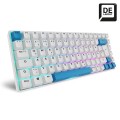 Sharkoon SKILLER SGK50 S3 PBT klawiatura Gaming USB QWERTZ Niemiecki Biały - 2671243