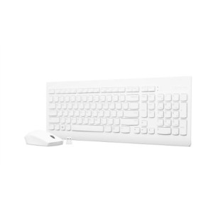 Lenovo | Bezprzewodowa klawiatura i mysz Combo | 510 | Biały | Kombinacja klawiatury i myszy | Łączność bezprzewodowa 2,4 GHz przez Nano USB | Baterie w zestawie | Angielski | Biały